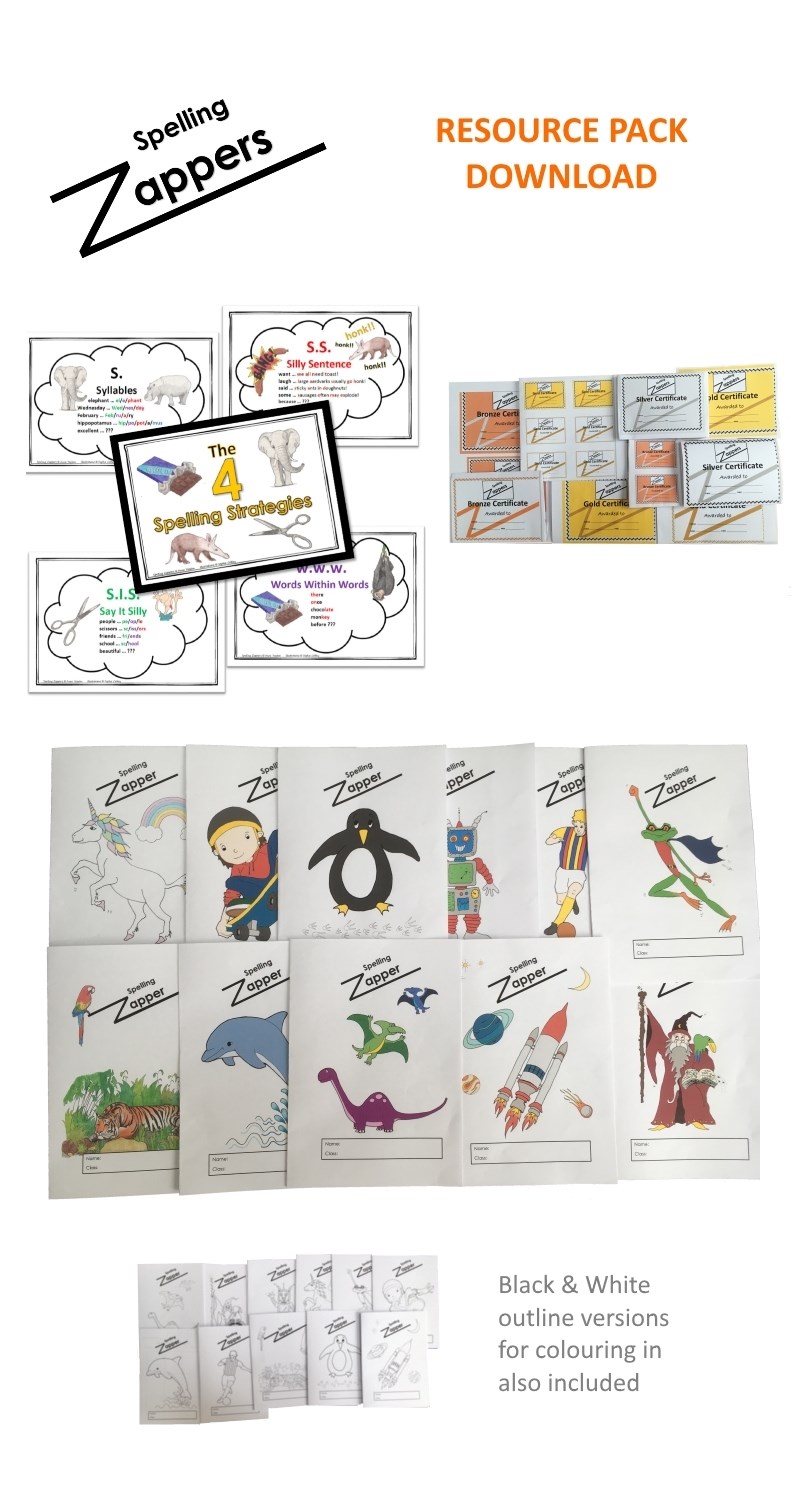Spelling Zapper Resource Pack